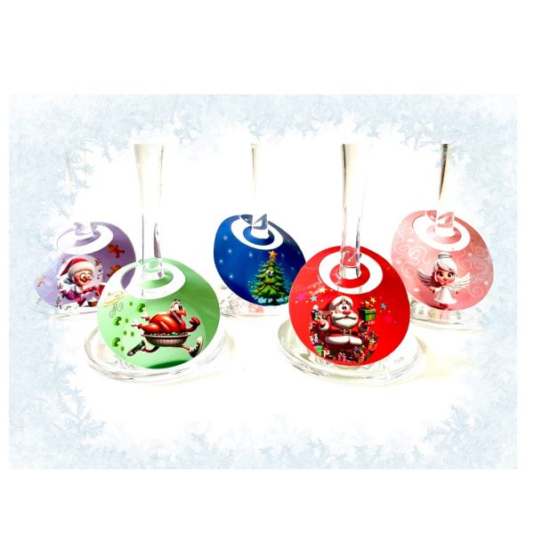 Christmas Party Drinks Markers(12pcs)
