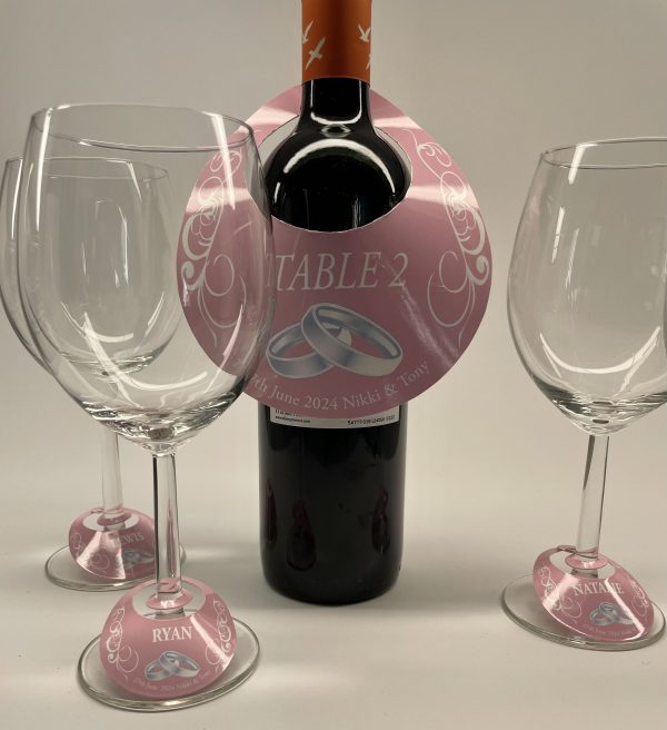 Anniversary Personalised Wine Glass Markers Collection - Image 5