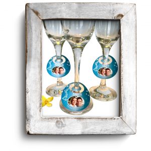 Wedding Personalised Wine Glass Markers Collection